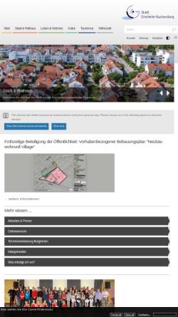 Vorschau der mobilen Webseite www.gigu.de, Ginsheim-Gustavsburg