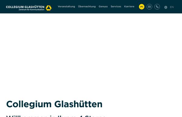 Vorschau von www.collegium-glashuetten.de, Collegium Glashütten