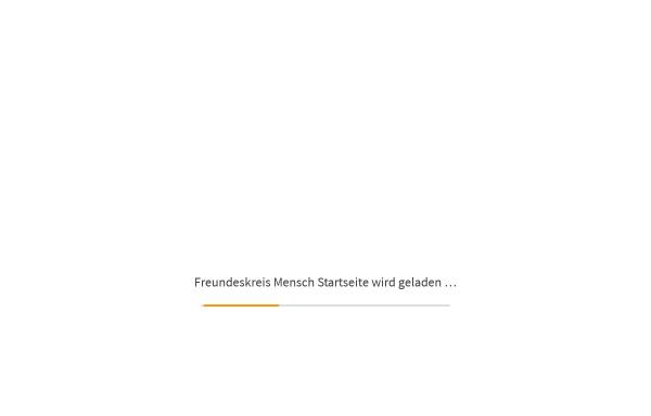Vorschau von www.freundeskreismensch.de, Freundeskreis Gomaringen e. V.