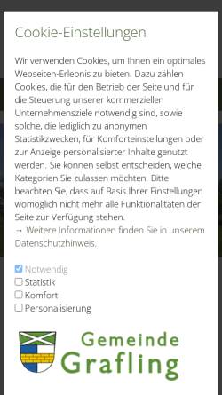 Vorschau der mobilen Webseite www.grafling.de, Grafling