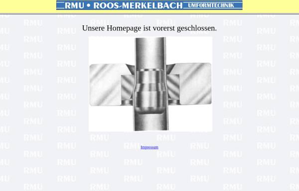 RMU Roos-Merkelbach Umformtechnik