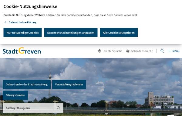 Vorschau von www.greven.net, Stadt Greven