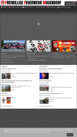 Vorschau der mobilen Webseite www.feuerwehr-mogendorf.de, Freiwillige Feuerwehr Mogendorf