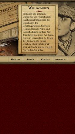 Vorschau der mobilen Webseite www.detektiv-nali.de, Detektiv Nali