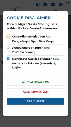 Vorschau der mobilen Webseite www.grossalmerode.de, Stadt Großalmerode