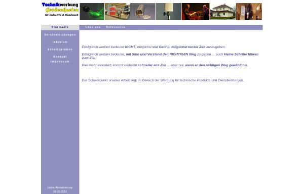 Vorschau von www.scitext.de, SCItext, Marketing Service für technische Produkte