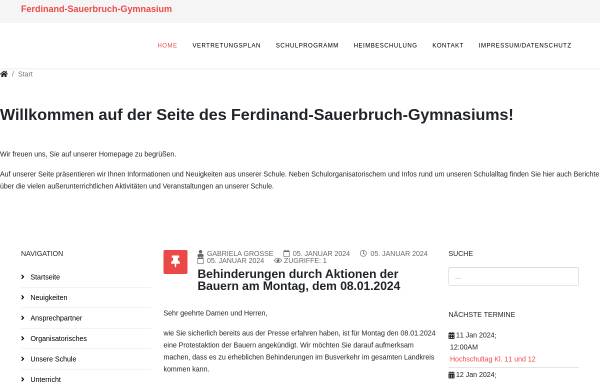 Ferdinand Sauerbruch Gymnasium