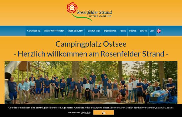 Campingplatz Rosenfelder-Strand