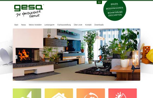Vorschau von www.gesa-online.de, Gesa Hausrenovierung GmbH