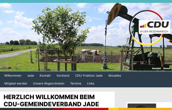 Vorschau von www.cdu-jade.de, CDU Jade