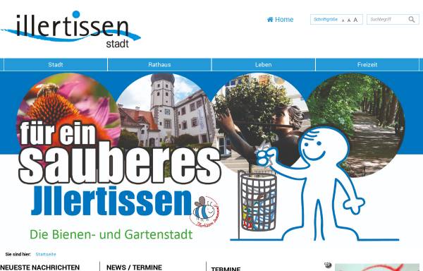 Vorschau von www.illertissen.de, Illertissen
