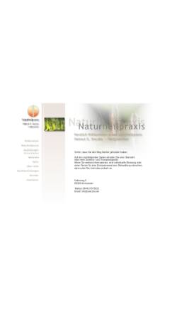 Vorschau der mobilen Webseite www.sieczka.de, Praxis für Naturheilkunde und energetische Therapien G. Sieczka