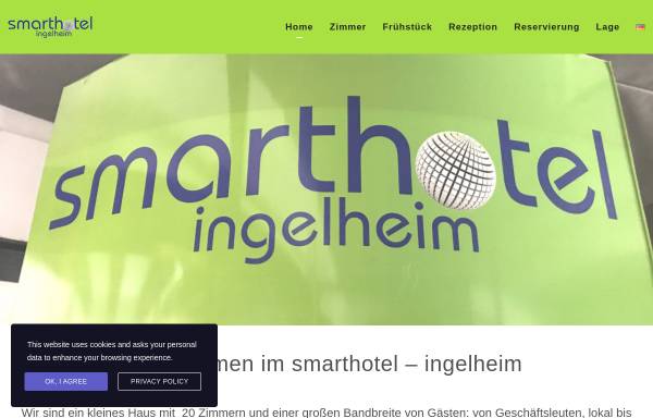 Vorschau von www.smarthotel-ingelheim.de, smarthotel ingelheim