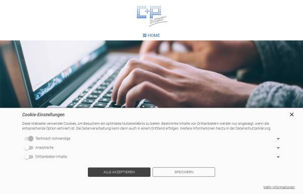 Vorschau von www.cp-insheim.de, C + P Computer und Programme für Klein- und Mittelbetriebe GmbH