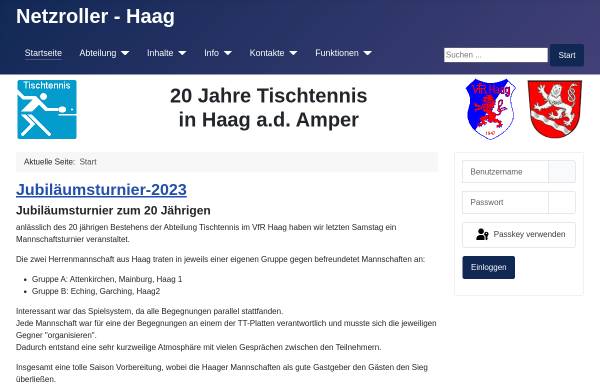 Vorschau von netzroller-haag.de, VfR Haag a.d. Amper e.V