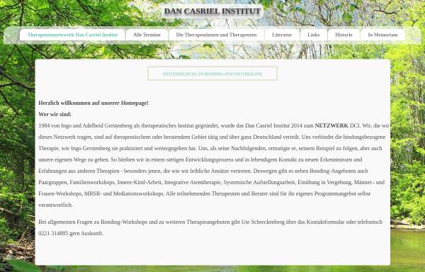 Vorschau von dan-casriel-institut.de, Dan Casriel Institut