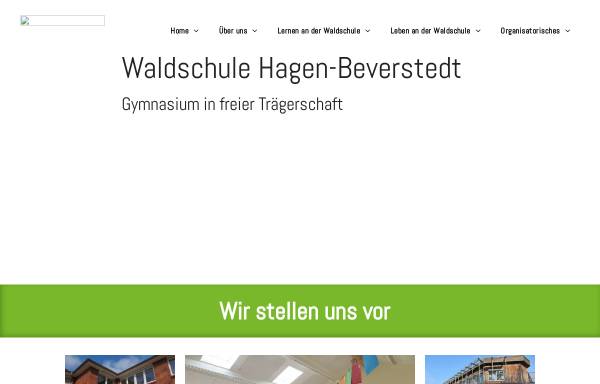 Vorschau von www.waldschule-hagen.de, Waldschule Hagen-Beverstedt