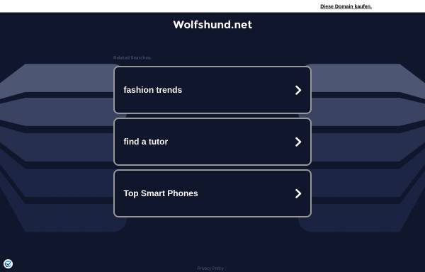 Vorschau von wolfshund.net, Von der Wolfsranch