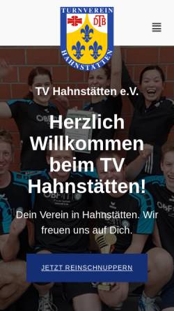 Vorschau der mobilen Webseite www.tv-hahnstaetten.de, TV Hahnstätten