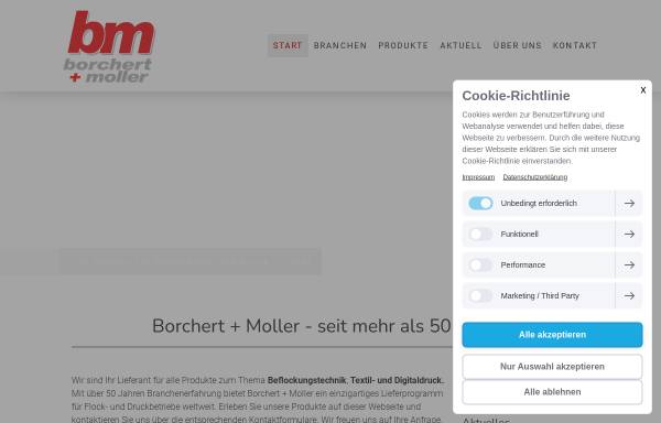 Vorschau von www.borchert-moller.de, Borchert und Moller KG