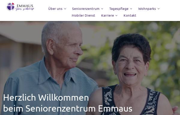 Vorschau von seniorenzentrum-emmaus.de, Seniorenzentrum Emmaus