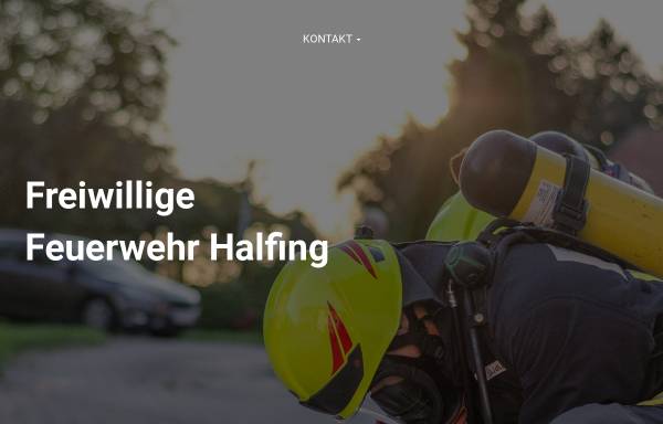 Vorschau von www.feuerwehr-halfing.de, Freiwillige Feuerwehr Halfing