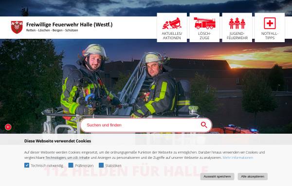 Freiwillige Feuerwehr Halle/Westfalen