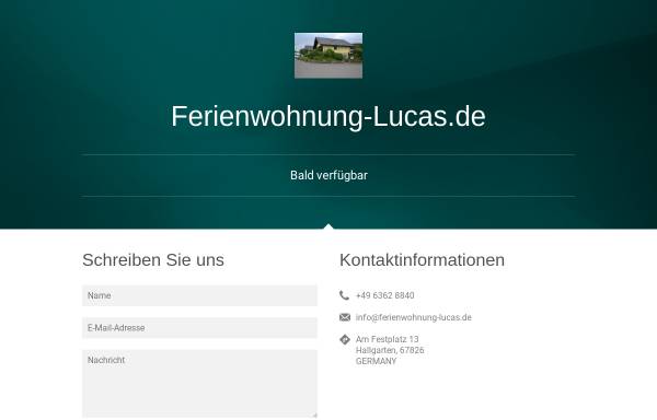 Vorschau von www.ferienwohnung-lucas.de, Ferienwohnung Lucas