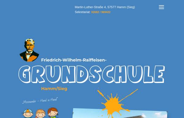 Vorschau von grundschule-hamm.de, Friedrich-Wilhelm-Raiffeisen-Grundschule