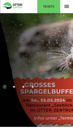 Vorschau der mobilen Webseite www.otterzentrum.de, Aktion Fischotterschutz e.V
