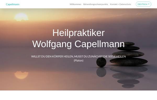 Vorschau von www.heilpraktiker-capellmann.de, Capellmann, Wolfgang