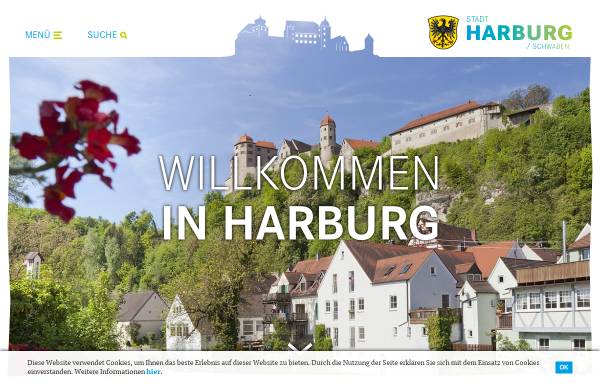 Vorschau von www.stadt-harburg-schwaben.de, Harburg