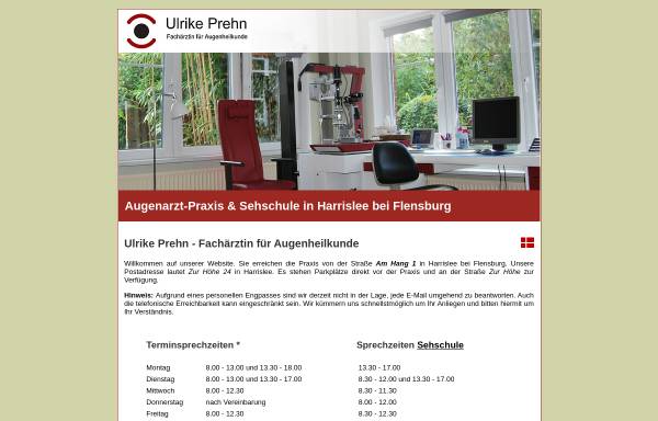 Vorschau von www.augenarzt-harrislee.de, Prehn, Ulrike