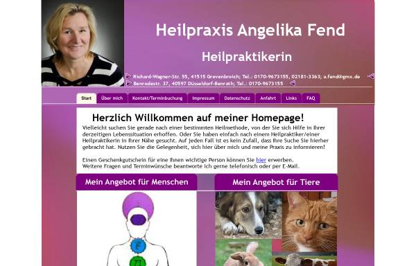 Vorschau von www.angelika-fend.de, Fend, Angelika