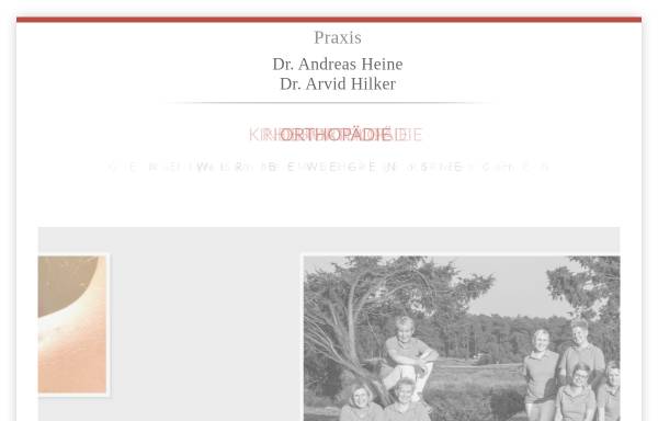 Vorschau von orthopaedie-heine.de, Dr. med. Andreas Heine