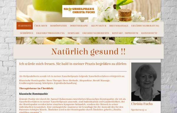 Vorschau von www.christafuchs.de, Fuchs, Christa