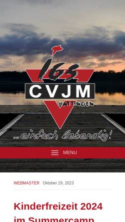 Vorschau der mobilen Webseite www.cvjm-hattingen.de, CVJM Hattingen