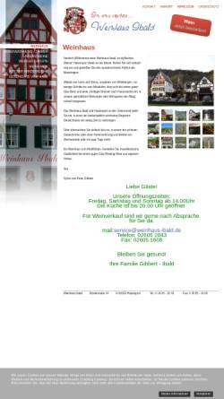 Vorschau der mobilen Webseite www.weinhaus-ibald.de, Weinhaus A. H. Ibald