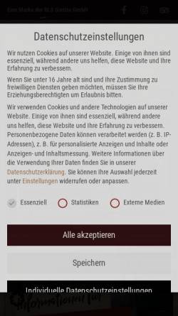 Vorschau der mobilen Webseite www.strates-brauhaus.de, Strate´s Brauhaus