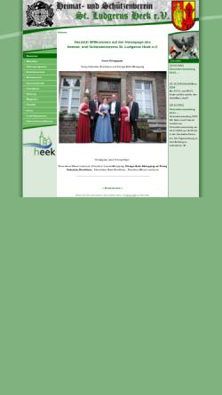 Vorschau der mobilen Webseite hsv-heek.de, Heimat- und Schützenverein St. Ludgerus Heek