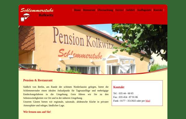 Vorschau von www.schlemmerstube-kolkwitz.de, Schlemmerstube Kolkwitz