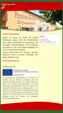 Vorschau der mobilen Webseite www.schlemmerstube-kolkwitz.de, Schlemmerstube Kolkwitz