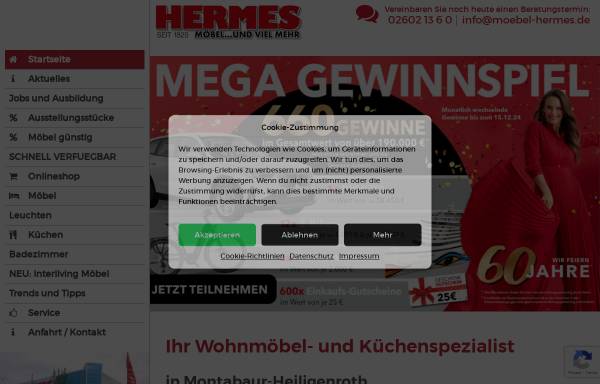 Vorschau von www.moebel-hermes.de, Möbel Hermes