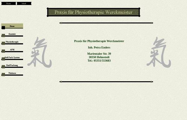 Praxis für Physiotherapie Werckmeister