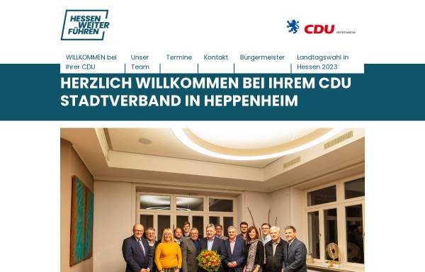Vorschau von www.cdu-heppenheim.de, CDU Stadtverband Heppenheim