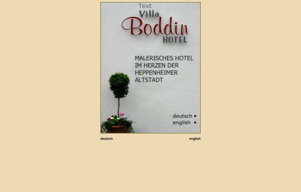 Vorschau von www.villa-boddin.de, Villa Boddin