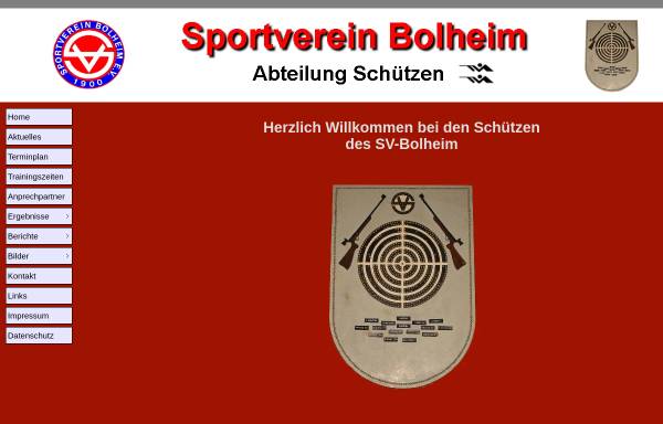Sportverein Bolheim Schützenabteilung