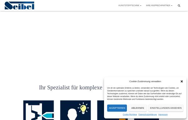 Vorschau von www.seibel-gmbh.de, Seibel Kunststofftechnik GmbH