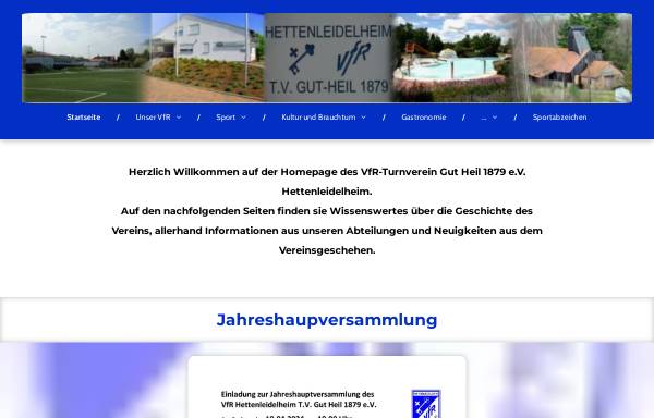 Vorschau von www.vfr-hettenleidelheim.de, VfR Hettenleidelheim