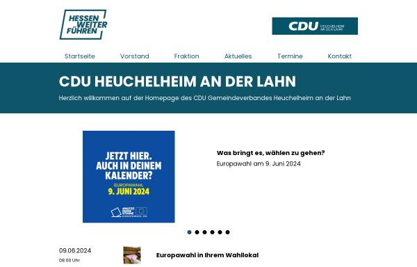 Vorschau von www.cdu-heuchelheim.de, CDU Gemeindeverband Heuchelheim-Kinzenbach